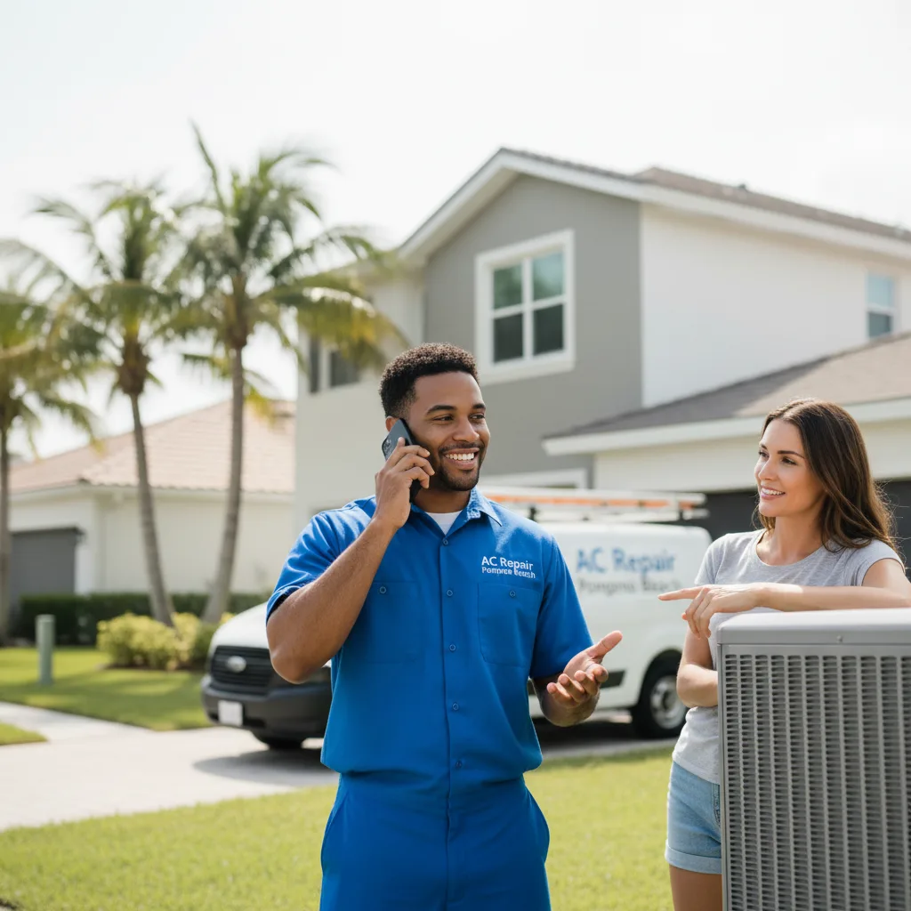 AC Repair Pompano Beach customer support in Laie